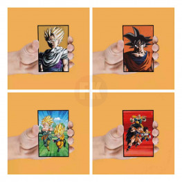 Dragon Ball Z 4-Piece Magnets Set